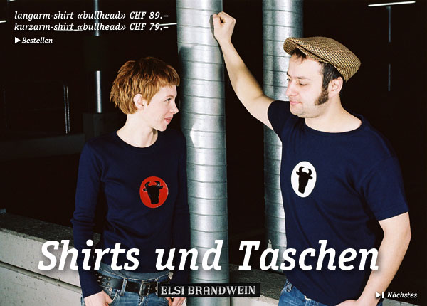 Shirts und Taschen