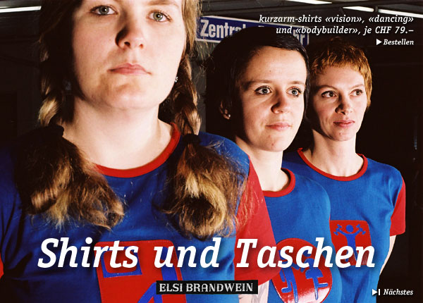 Shirts und Taschen