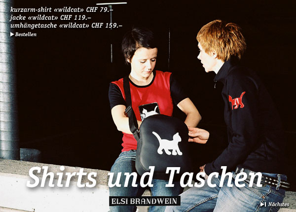 Shirts und Taschen
