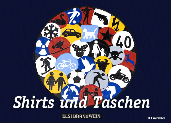 Shirts und Taschen